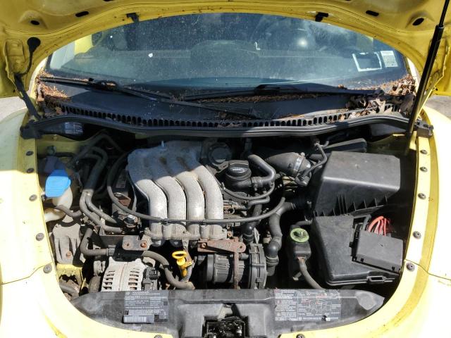 3VWCC21C8XM447978 - 1999 VOLKSWAGEN NEW BEETLE GLS 黄色 照片 11