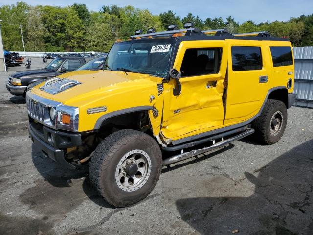 5GRGN23U14H104853 - 2004 HUMMER H2 YELLOW photo 1