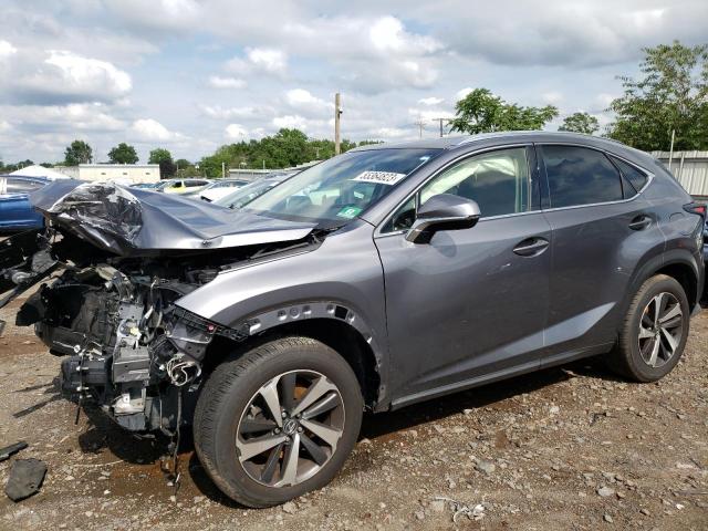 JTJBARBZ2J2159224 - 2018 LEXUS NX 300 BASE GRAY photo 1