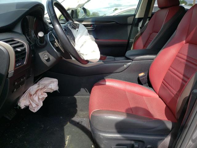 JTJBARBZ2J2159224 - 2018 LEXUS NX 300 BASE GRAY photo 7