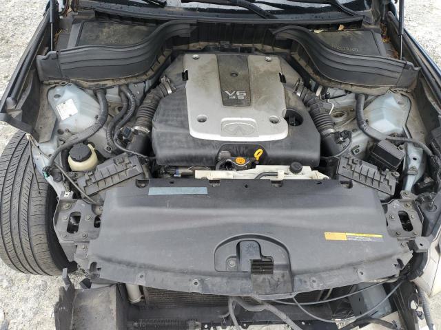 JNKAJ09E68M302363 - 2008 INFINITI EX35 BASE ლურჯი ფოტო 12