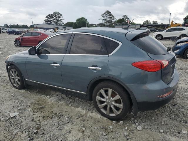 JNKAJ09E68M302363 - 2008 INFINITI EX35 BASE BLUE photo 2