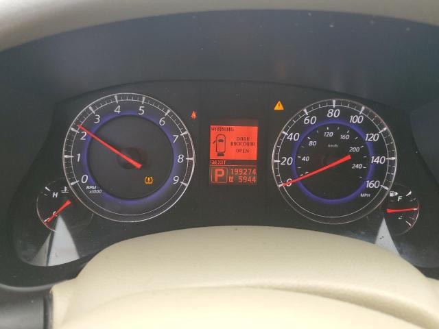 JNKAJ09E68M302363 - 2008 INFINITI EX35 BASE ლურჯი ფოტო 9