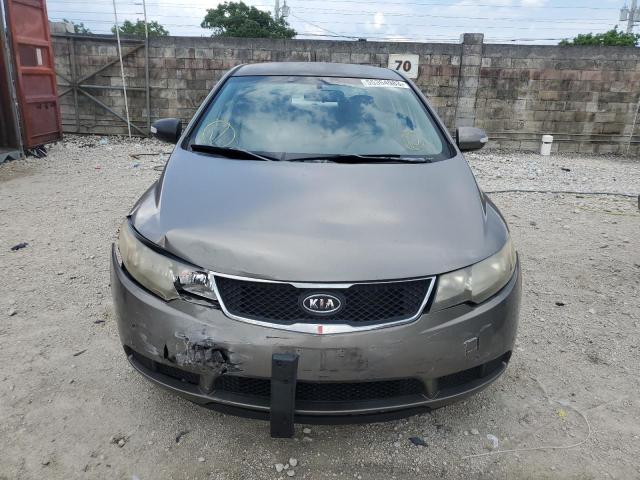 KNAFU4A29A5048409 - 2010 KIA FORTE EX GRAY photo 5