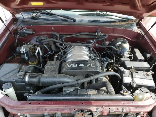 5TDZT34A53S158435 - 2003 TOYOTA SEQUOIA SR5 BURGUNDY photo 12