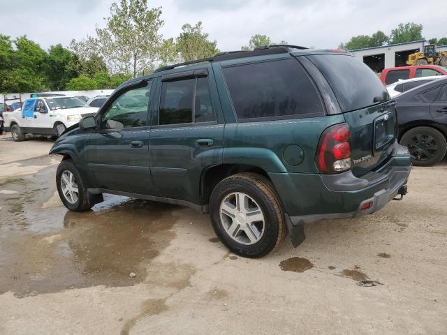 1GNDS13S152291772 - 2005 CHEVROLET TRAILBLAZE LS GREEN photo 2