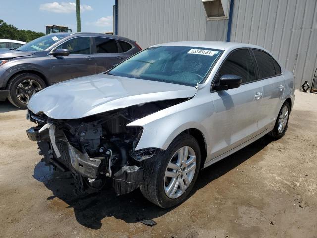 3VW2K7AJ9FM218802 - 2015 VOLKSWAGEN JETTA BASE 银色 照片 1