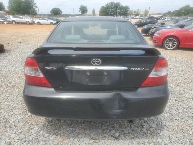 4T1BE32K92U011368 - 2002 TOYOTA CAMRY LE BLACK photo 6