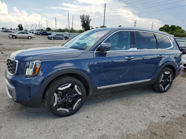 5XYP64GC7PG325639 - 2023 KIA TELLURIDE S BLUE photo 1