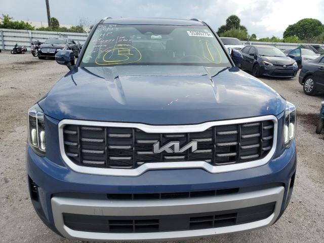 5XYP64GC7PG325639 - 2023 KIA TELLURIDE S BLUE photo 5