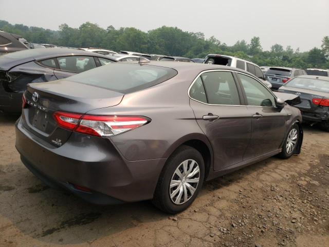 4T1B31HK8KU509532 - 2019 TOYOTA CAMRY LE GRAY photo 3