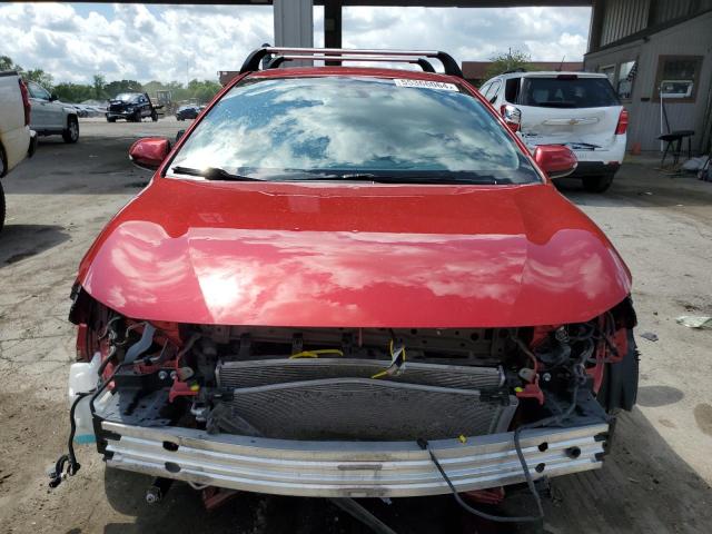 JTND4MBEXM3108874 - 2021 TOYOTA COROLLA SE RED photo 5