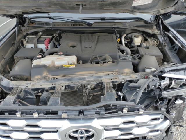 5TFMA5DB9NX016154 - 2022 TOYOTA TUNDRA CREWMAX PLATINUM შავი ფოტო 11