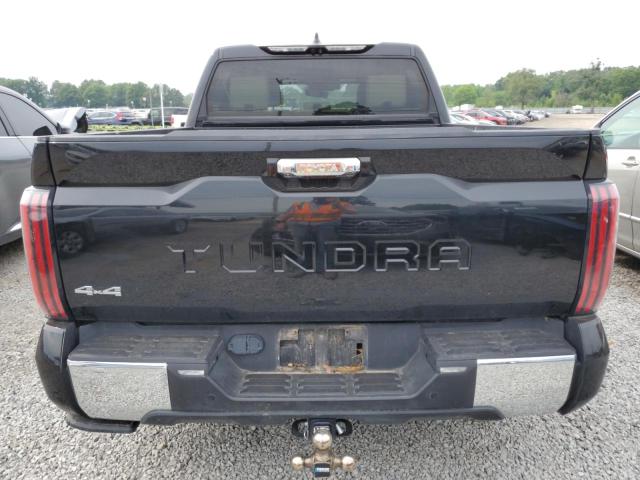 5TFMA5DB9NX016154 - 2022 TOYOTA TUNDRA CREWMAX PLATINUM შავი ფოტო 6