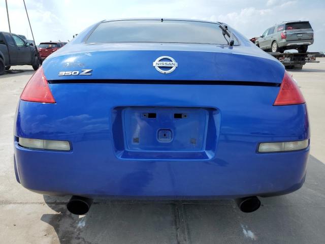 JN1AZ34D46M309032 - 2006 NISSAN 350Z COUPE BLUE photo 6