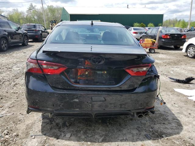 4T1G11BK0NU066883 - 2022 TOYOTA CAMRY SE BLACK photo 6