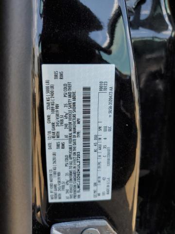 5LMCJ3D92KUL27203 - 2019 LINCOLN MKC RESERVE 黑色 照片 13