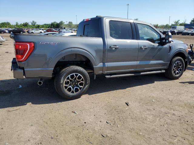 1FTFW1E59PKF93374 - 2023 FORD F150 SUPERCREW GRAY photo 3