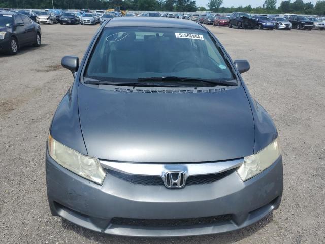 19XFA1F54AE037576 - 2010 HONDA CIVIC LX GRAY photo 5