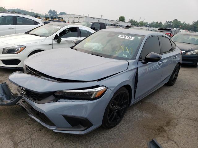 19XFL2H88NE018851 - 2022 HONDA CIVIC SPORT 蓝色 照片 1