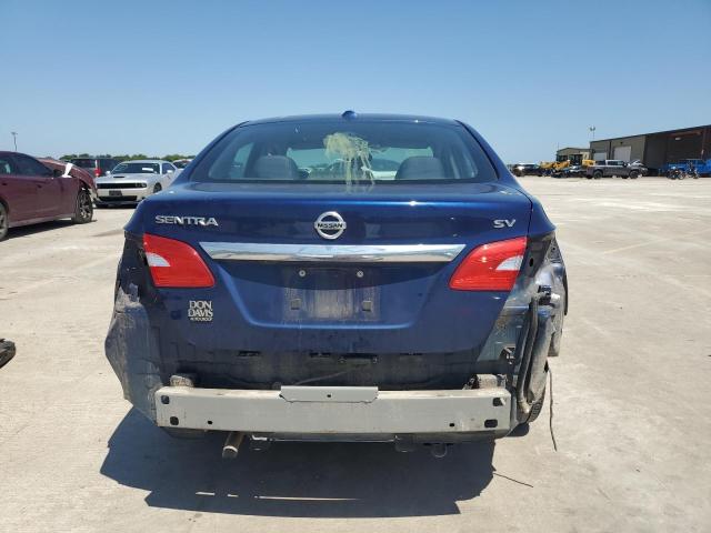 3N1AB7AP9KY243370 - 2019 NISSAN SENTRA S BLUE photo 6