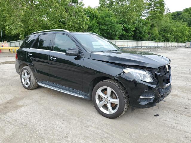 4JGDA5HBXGA737062 - 2016 MERCEDES-BENZ GLE 350 4MATIC BLACK photo 4