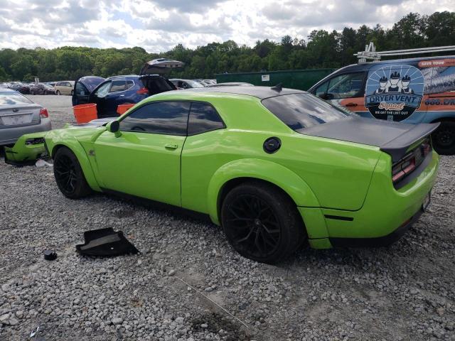 2C3CDZFJ1KH659388 - 2019 DODGE CHALLENGER R/T SCAT PACK GREEN photo 2