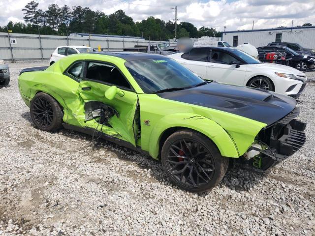 2C3CDZFJ1KH659388 - 2019 DODGE CHALLENGER R/T SCAT PACK GREEN photo 4