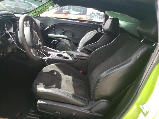 2C3CDZFJ1KH659388 - 2019 DODGE CHALLENGER R/T SCAT PACK GREEN photo 7