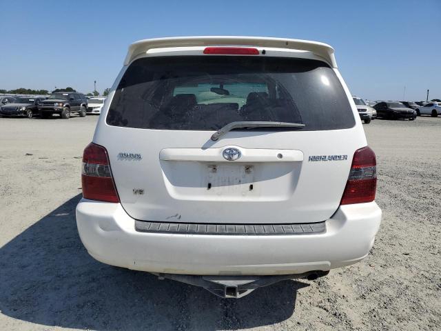 JTEDP21A350063032 - 2005 TOYOTA HIGHLANDER LIMITED WHITE photo 6