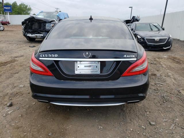 WDDLJ9BB2CA030036 - 2012 MERCEDES-BENZ CLS 550 4MATIC BLACK photo 6