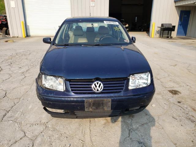 3VWSP69M32M078671 - 2002 VOLKSWAGEN JETTA GLS TDI BLUE photo 5