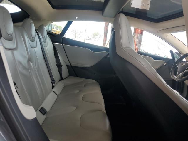 5YJSA1H17EFP37441 - 2014 TESLA MODEL S ნაცრისფერი ფოტო 10