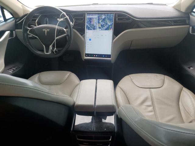 5YJSA1H17EFP37441 - 2014 TESLA MODEL S ნაცრისფერი ფოტო 8