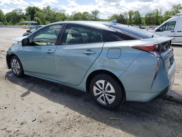 JTDKARFUXG3015649 - 2016 TOYOTA PRIUS TURQUOISE photo 2