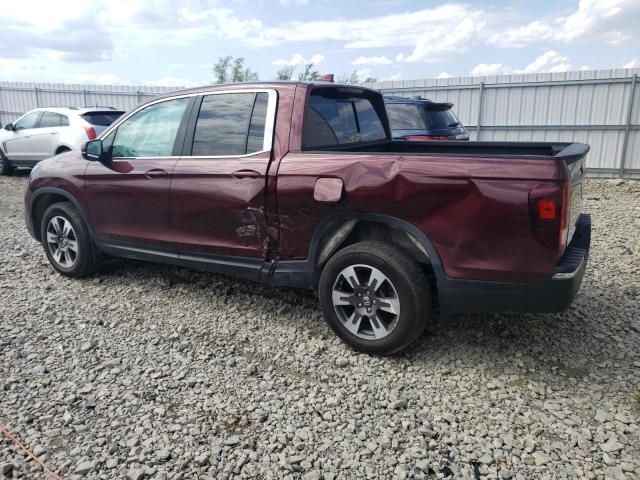 5FPYK3F61KB032087 - 2019 HONDA RIDGELINE RTL BURGUNDY photo 2