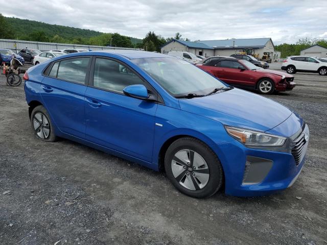 KMHC65LC6HU057009 - 2017 HYUNDAI IONIQ BLUE BLUE photo 4