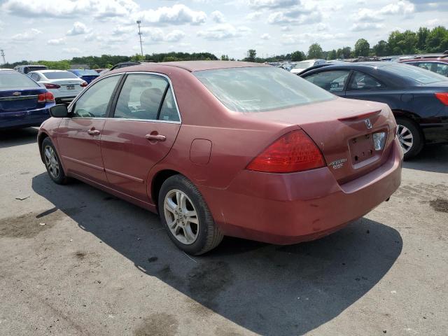 1HGCM56317A128429 - 2007 HONDA ACCORD SE BURGUNDY photo 2