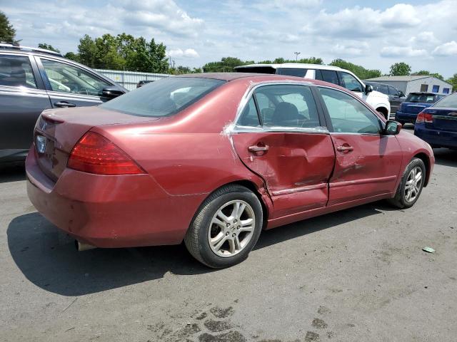 1HGCM56317A128429 - 2007 HONDA ACCORD SE BURGUNDY photo 3