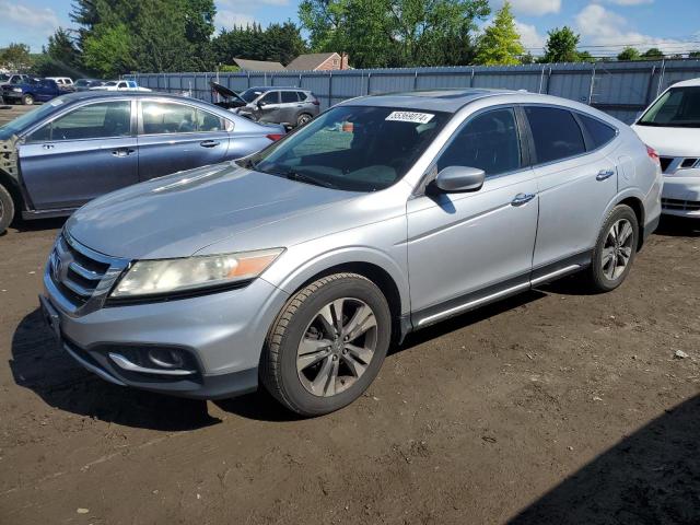 5J6TF2H55EL003628 - 2014 HONDA CROSSTOUR EXL ვერცხლისფერი ფოტო 1