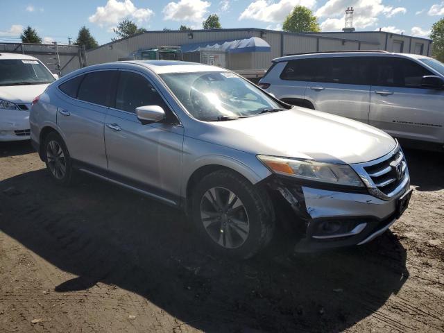 5J6TF2H55EL003628 - 2014 HONDA CROSSTOUR EXL SILVER photo 4