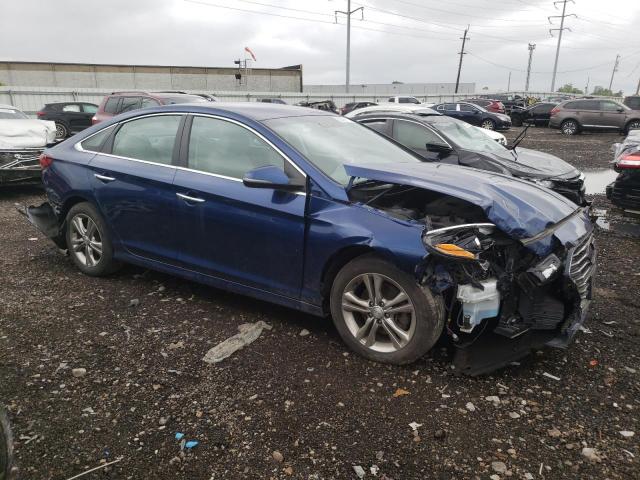 5NPE34AF8JH596938 - 2018 HYUNDAI SONATA SPORT BLUE photo 4