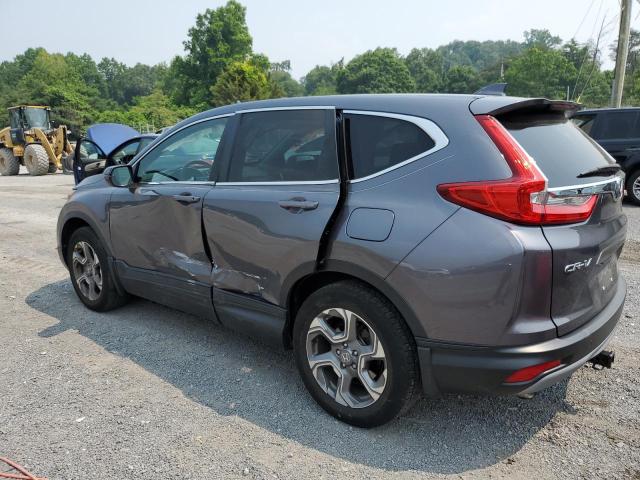 2HKRW2H80JH604616 - 2018 HONDA CR-V EXL GRAY photo 2