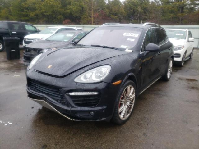 WP1AC2A20CLA82479 - 2012 PORSCHE CAYENNE TURBO BLACK photo 2