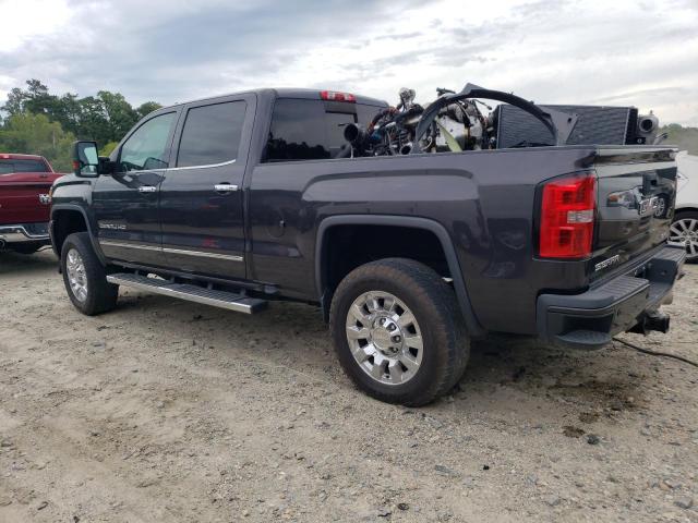 1GT120E80FF547045 - 2015 GMC SIERRA K2500 DENALI GRAY photo 2