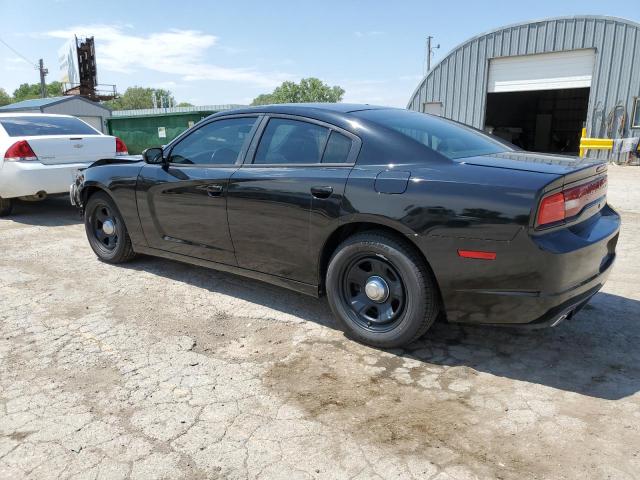 2C3CDXATXDH522112 - 2013 DODGE CHARGER POLICE BLACK photo 2