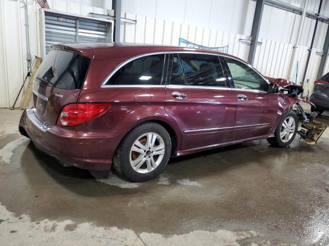 4JGCB22E78A068955 - 2008 MERCEDES-BENZ R 320 CDI BURGUNDY photo 3