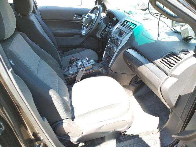 1FM5K8AR2EGA14309 - 2014 FORD EXPLORER POLICE INTERCEPTOR BROWN photo 5