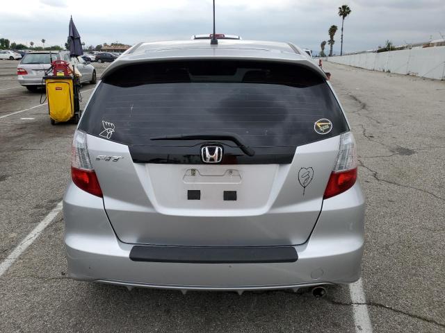 JHMGE8H51DC049225 - 2013 HONDA FIT SPORT SILVER photo 6