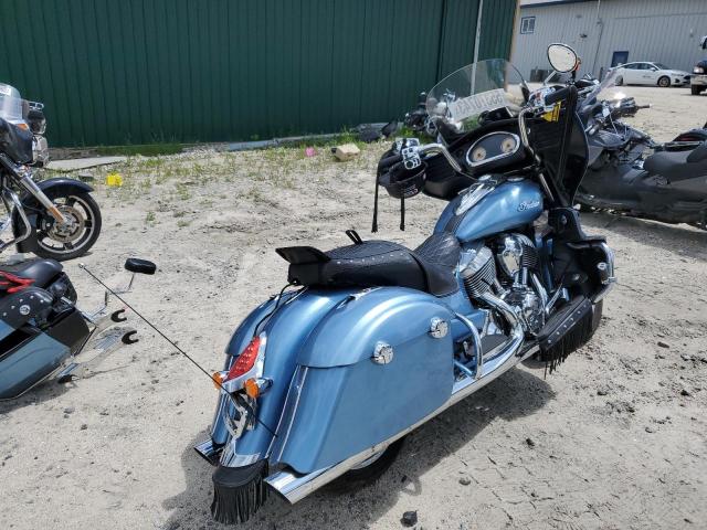 56KTRAAA7G3334206 - 2016 INDIAN MOTORCYCLE CO. ROADMASTER BLUE photo 4